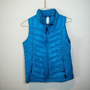 Oiselle Quill Vest, Oba Blue